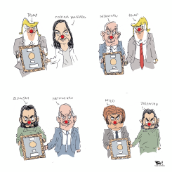 HE NOBEL PEACE PRIZE CIRCUS.  by Becs