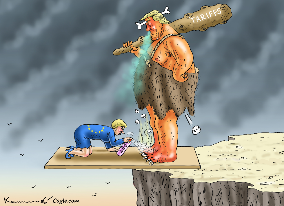 HARSH RESPONSE FROM THE EU