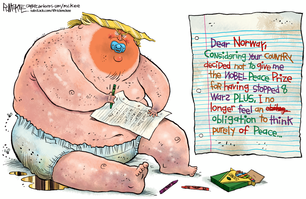 Trump Cringe Letter To Norway