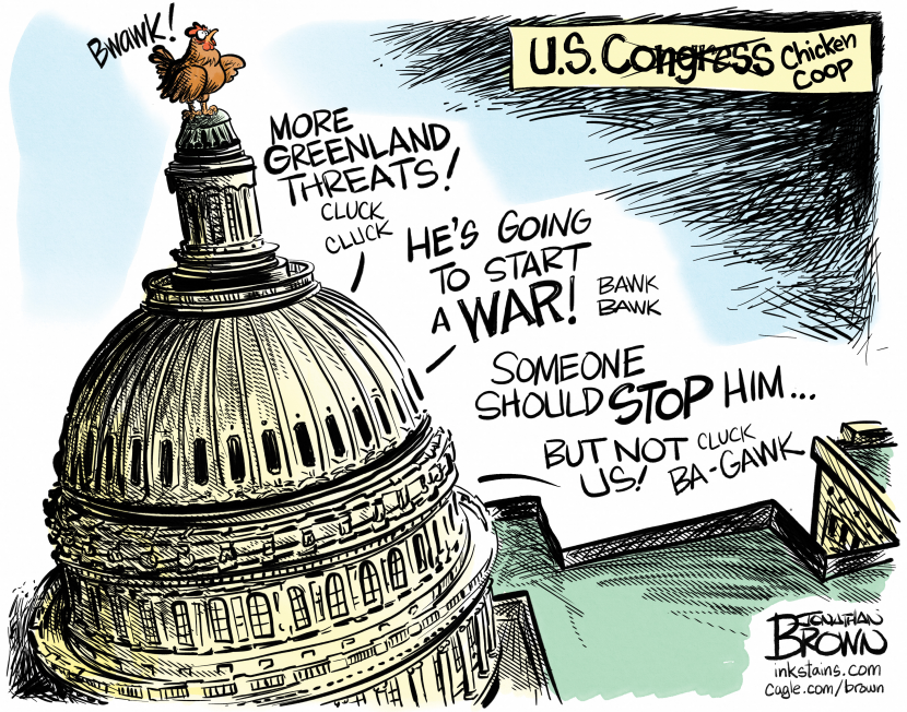 U.S. Congress full of chickens