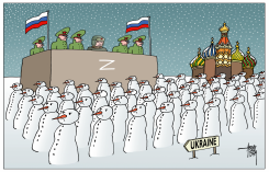 WINTER WEAPON IN UKRAINE by Arend van Dam