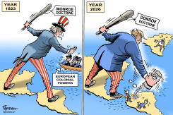 MONROE AND DONROE DOCTRINE by Paresh Nath