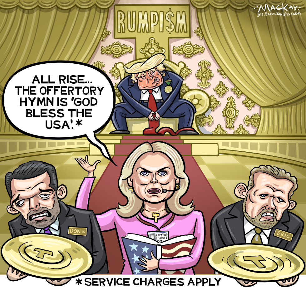 Collection time to Altar of Trump