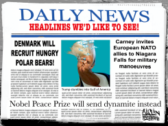 DAILY NEWS by Terry Mosher