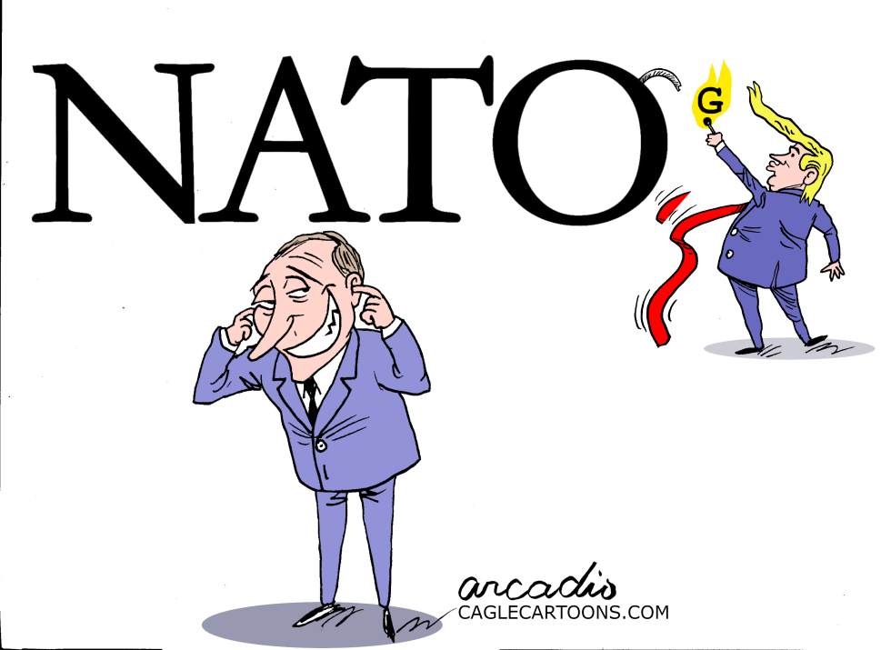 TRUMP IGNITES NATO OVER GREENLAND.