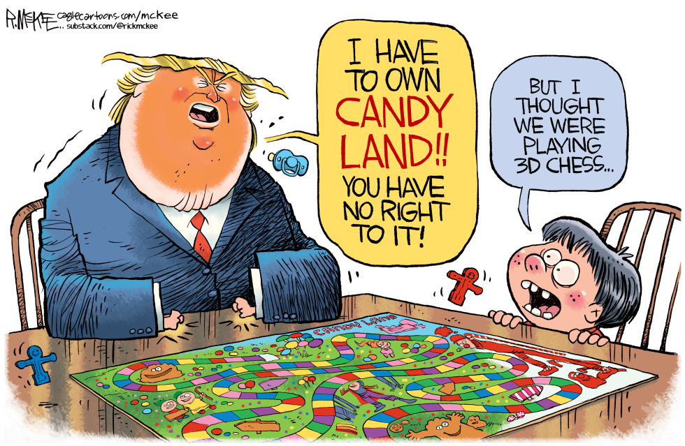 Trump Wants Candyland
