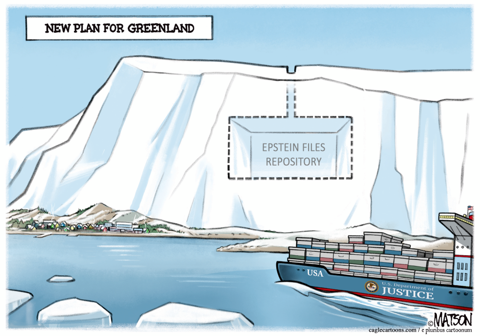 DOJ Buries Epstein Files In Greenland Glacier