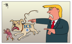 TRUMP AND ICE by Arend van Dam