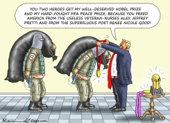 SENSITIVE DONALD by Marian Kamensky