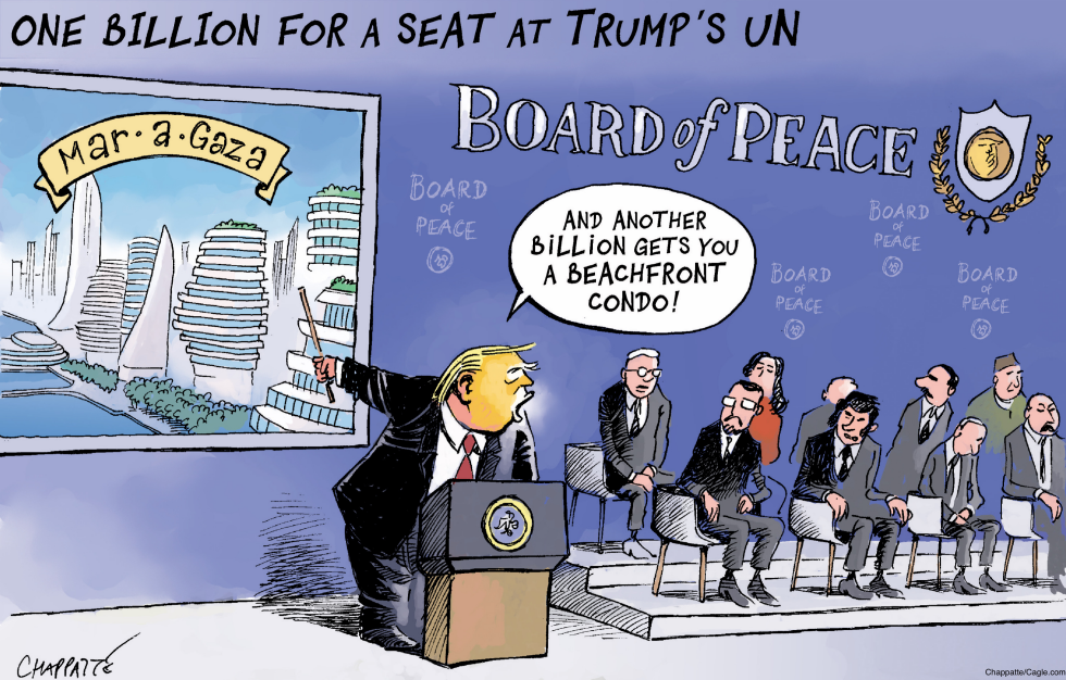 Trump introduces his own UN