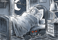 MONSTER UNDER THE BED by Jeff Koterba