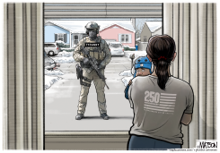 ICE & BORDER PATROL OPERATIONS THREATEN DEMOCRACY by R.J. Matson