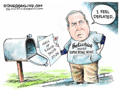 BELICHICK HALL OF FAME SNUB by Dave Granlund