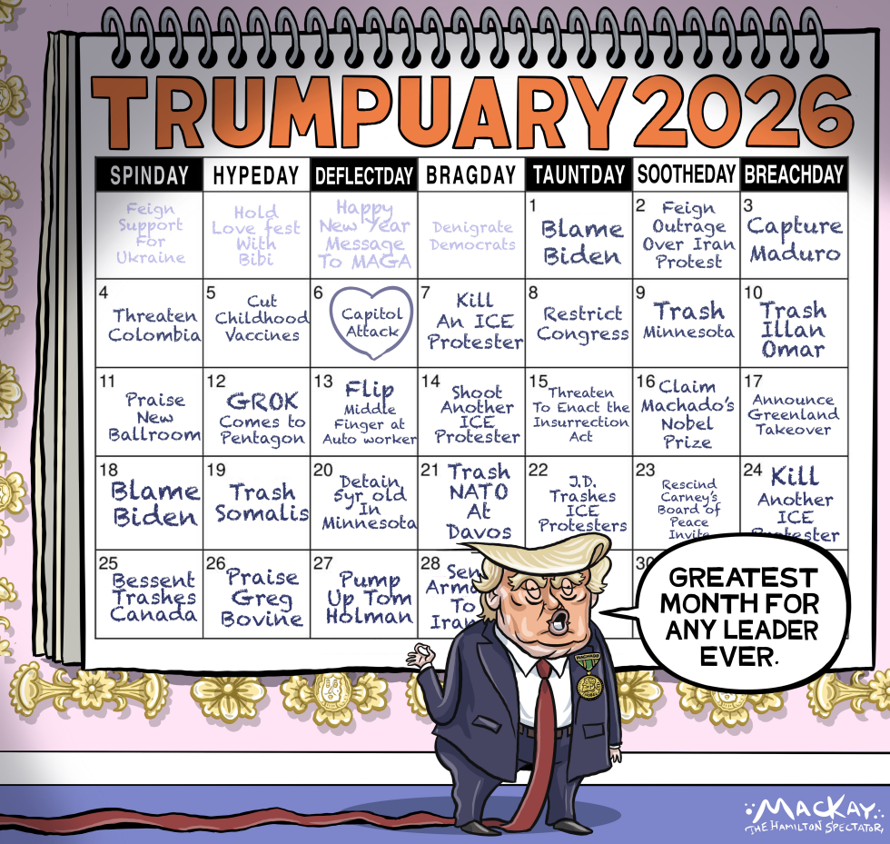 Trumpruary 2026, the greatest month ever