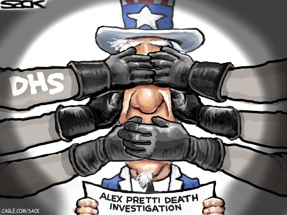 Uncle Sam Silenced by DHS and ICE in Alex Pretti Fatal Shooting Investigation