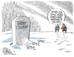 CBS SHAKE UP by John Darkow