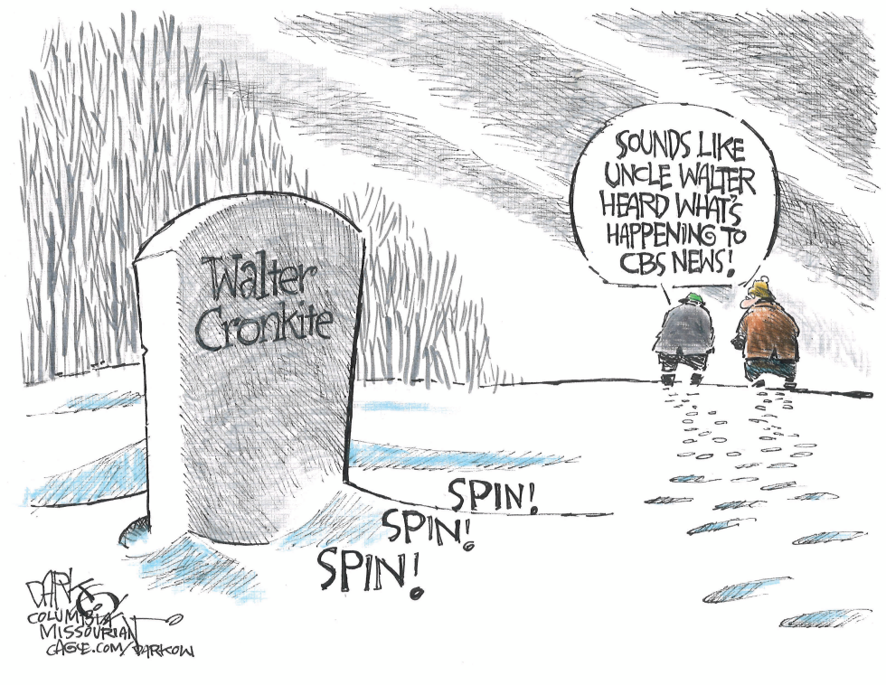 Walter Cronkite Spins in Grave Over CBS News Changes