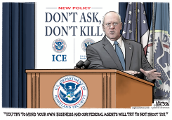BORDER CZAR TOM HOMAN ANNOUNCES NEW POLICY by R.J. Matson
