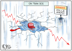 ON THIN ICE by Christopher Weyant