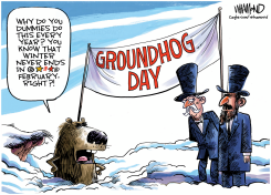 GROUNDHOG DAY 2026 by Dave Whamond