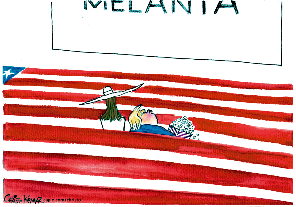 Melania movie screening