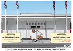 TRUMP KENNEDY CENTER RESTORATION PROJECT by R.J. Matson