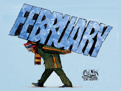 FEBRUARY by Terry Mosher