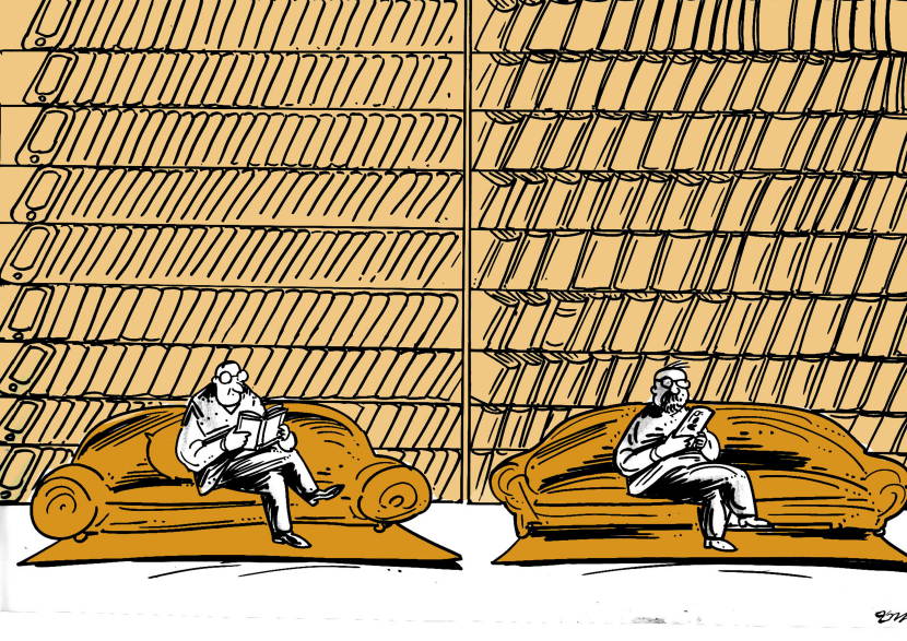Books vs Technology