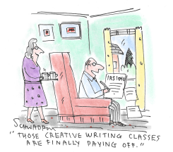 CREATIVE WRITING by Harley Schwadron