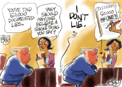 LIAR IN CHIEF by Pat Bagley