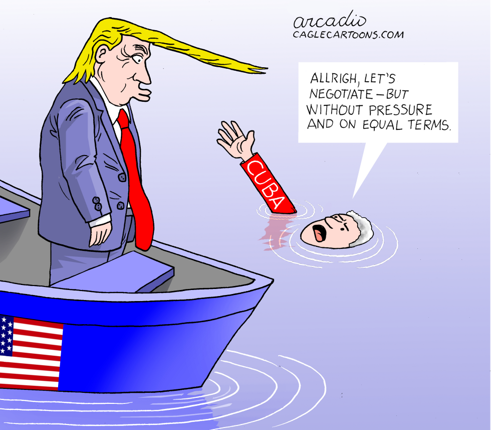 Cuba forced to negotiate with the U.S.