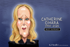RIP CATHERINE O’HARA by Ed Wexler