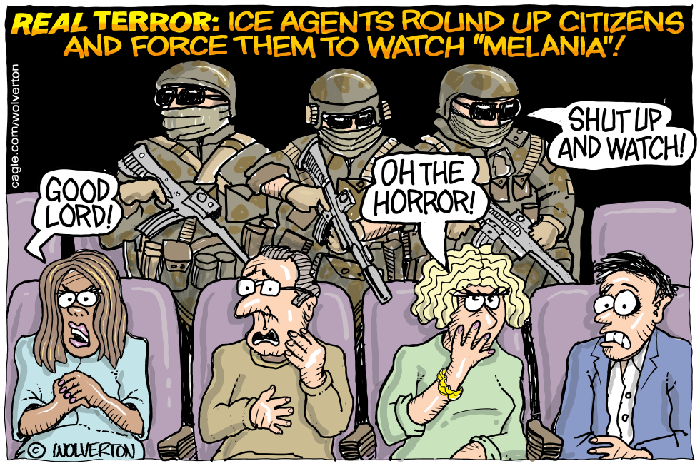 ICE Forces Citizens to Watch Melania Movie