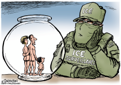 FAMILIES IN THE SURVEILLANCE FISHBOWL by Paul Duginski