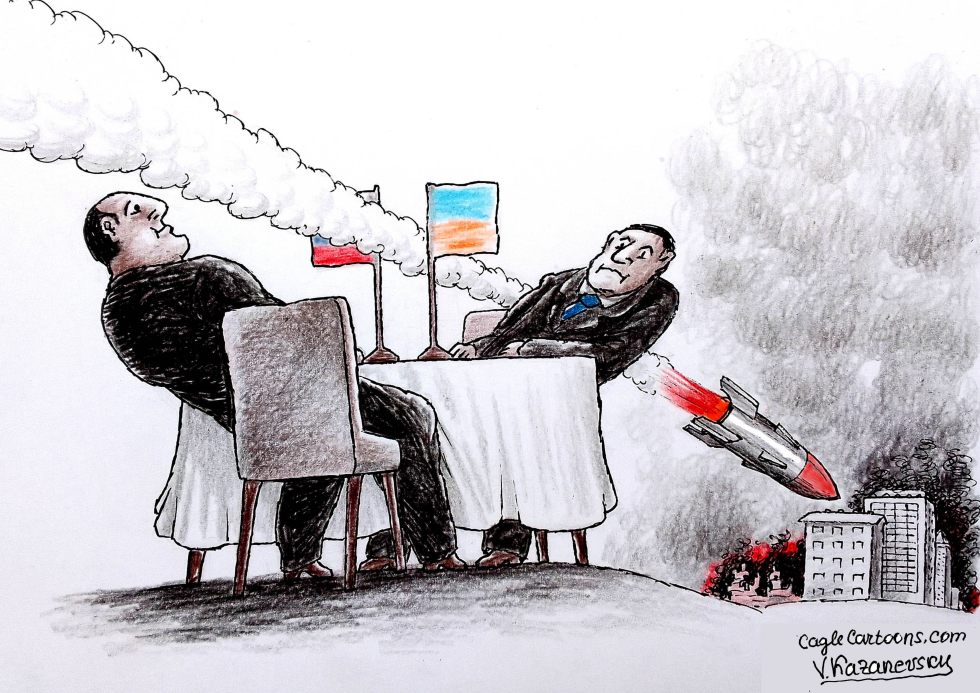 Putin bombing despite negotiations
