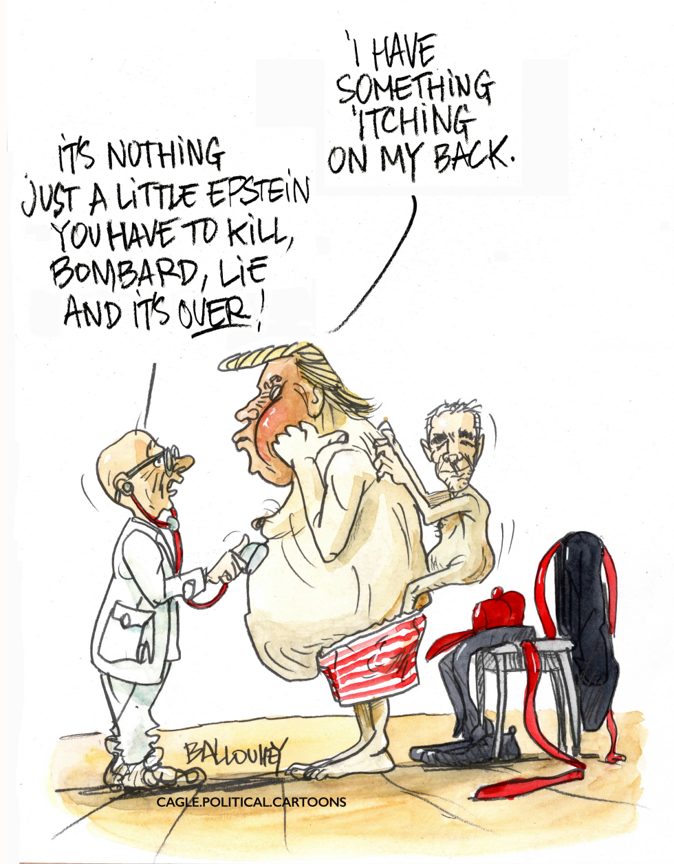 Donald is sick
