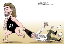 ICE AND ITS SAVAGE PRACTICES by Arcadio Esquivel