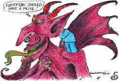 THE DEVIL AND HIS MUSE by Randall Enos