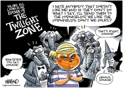 WE ARE LIVING IN THE TWILIGHT ZONE by Dave Whamond