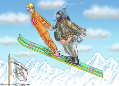 ICE AT WINTER OLYMPICS 2026 by Marian Kamensky