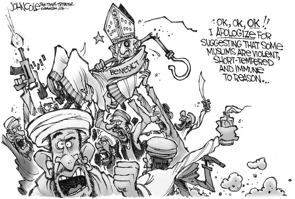 Pope and muslims