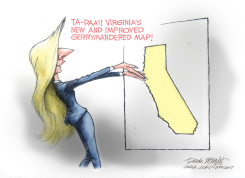 VIRGINIA BECOMING CALIFORNIA by Dick Wright