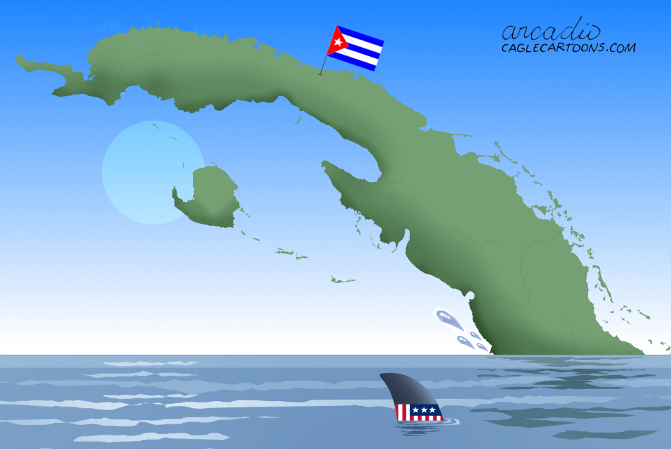 The imminent fall of Cuba.