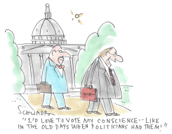 VOTE CONSCIENCE by Harley Schwadron