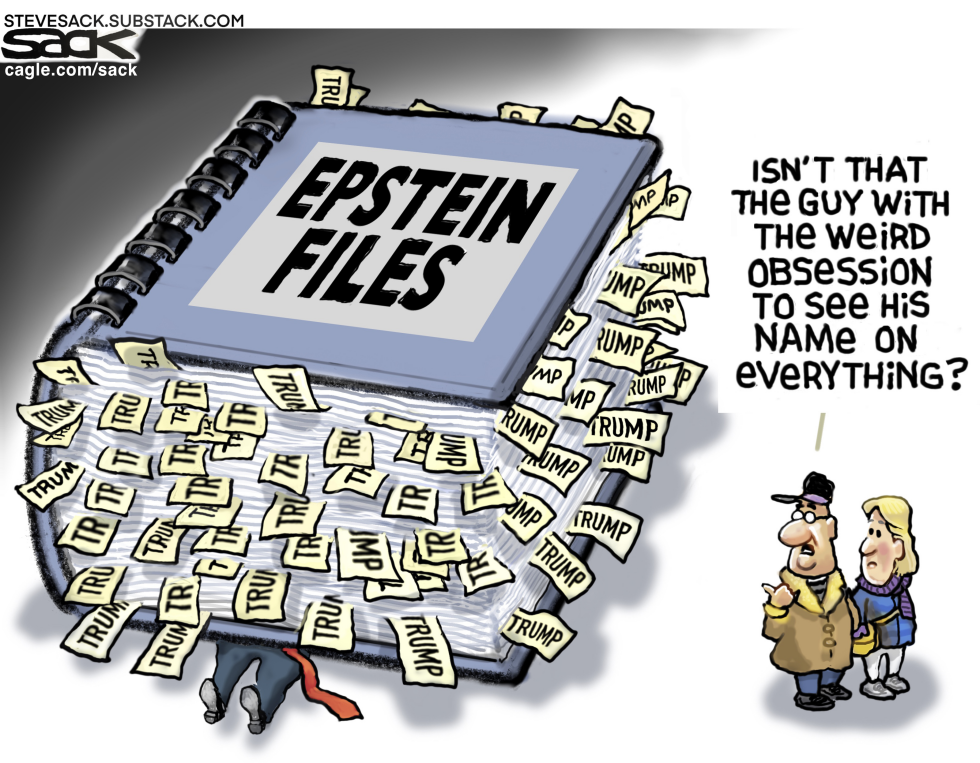 Trump Name Obsession in Epstein Files