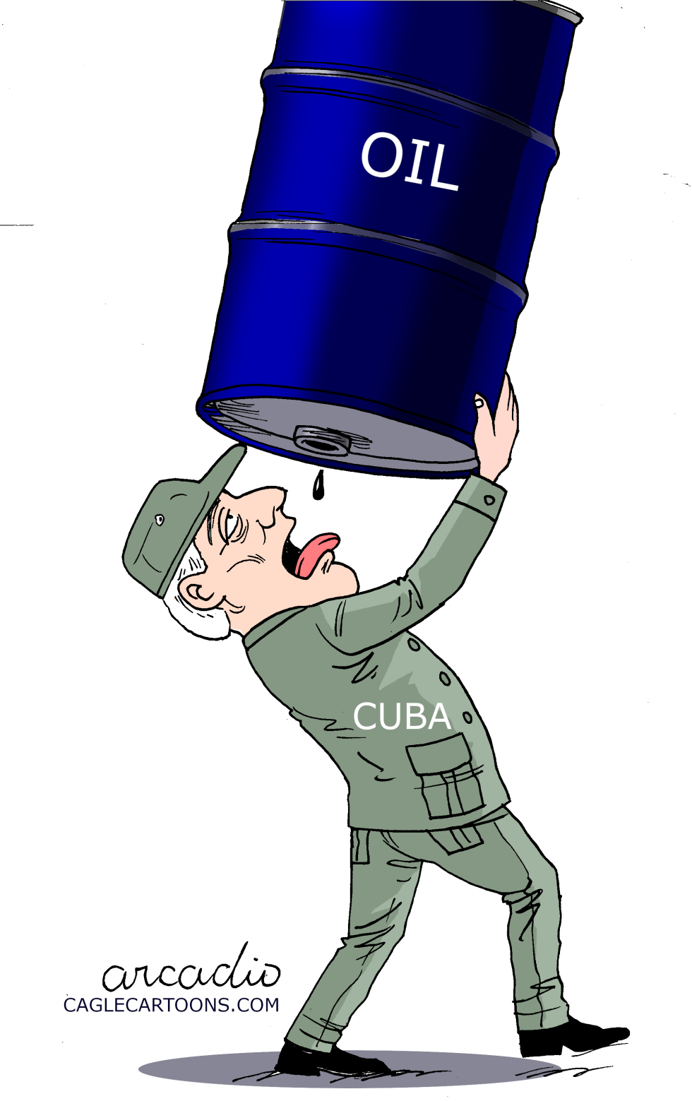 Cuba without oil.