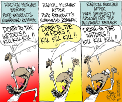  RADICAL REACTS TO POPE by Gary McCoy