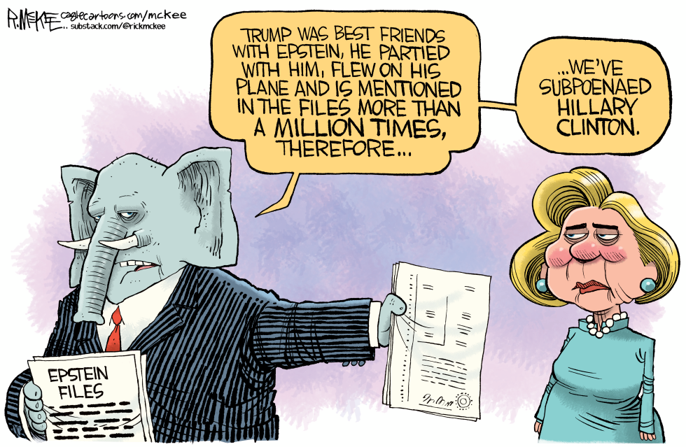 Hillary Subpoenaed For Epstein Files