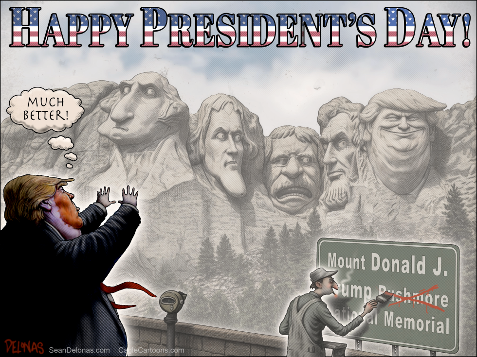 Trump Celebrating President's Day