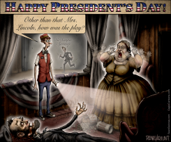 REMEMBERING HISTORICAL MOMENTS ON PRESIDENT'S DAY by Sean Delonas